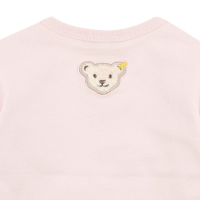 T-Shirt langarm, rosa für Mädchen