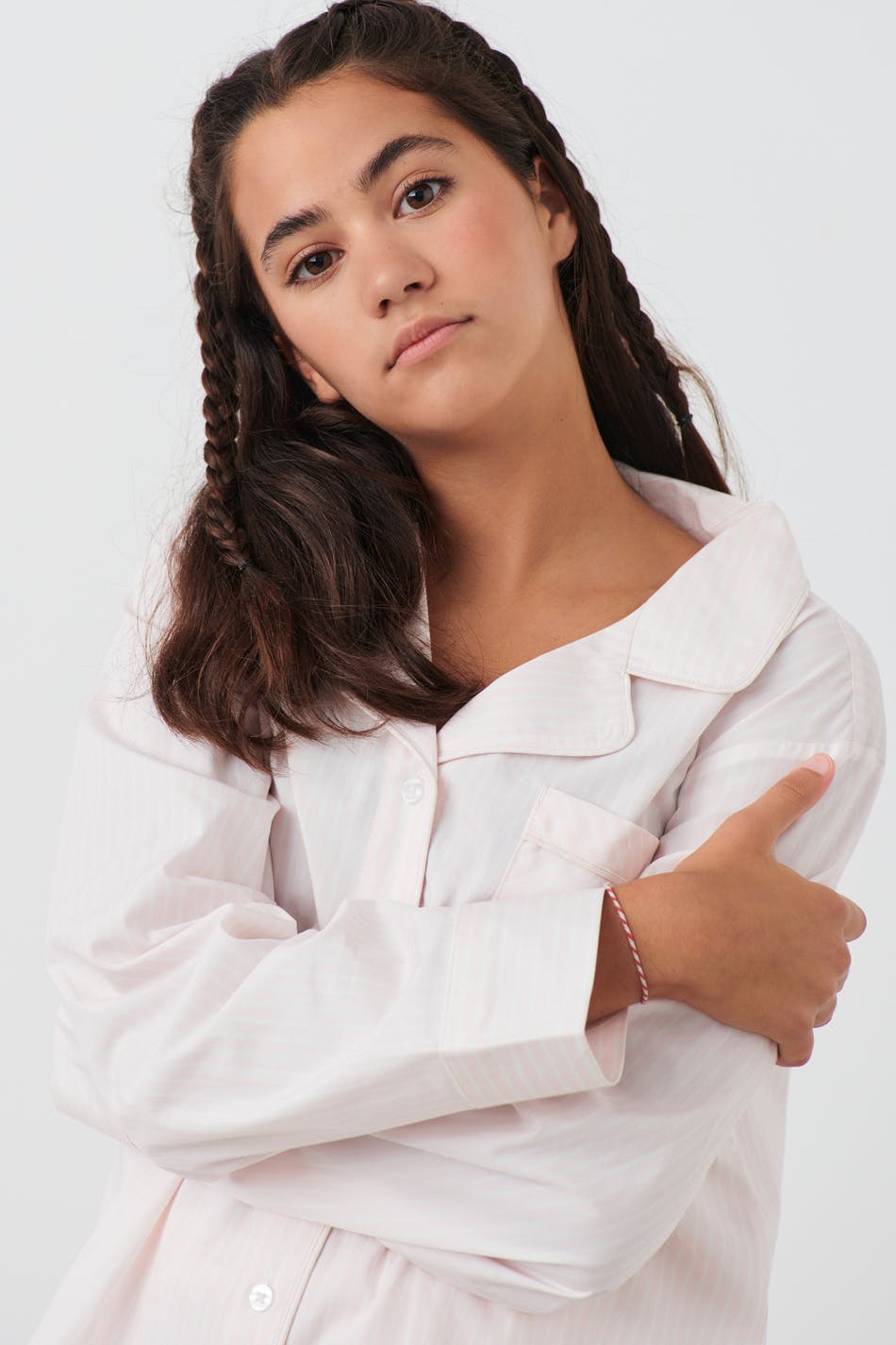 Y flannel pyjama shirt