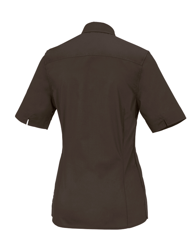 Business Bluse e.s.comfort, kurzarm
