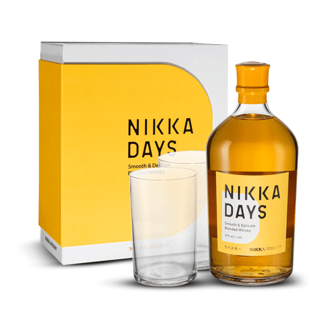 Coffret Nikka Days 40% + 2 Verres