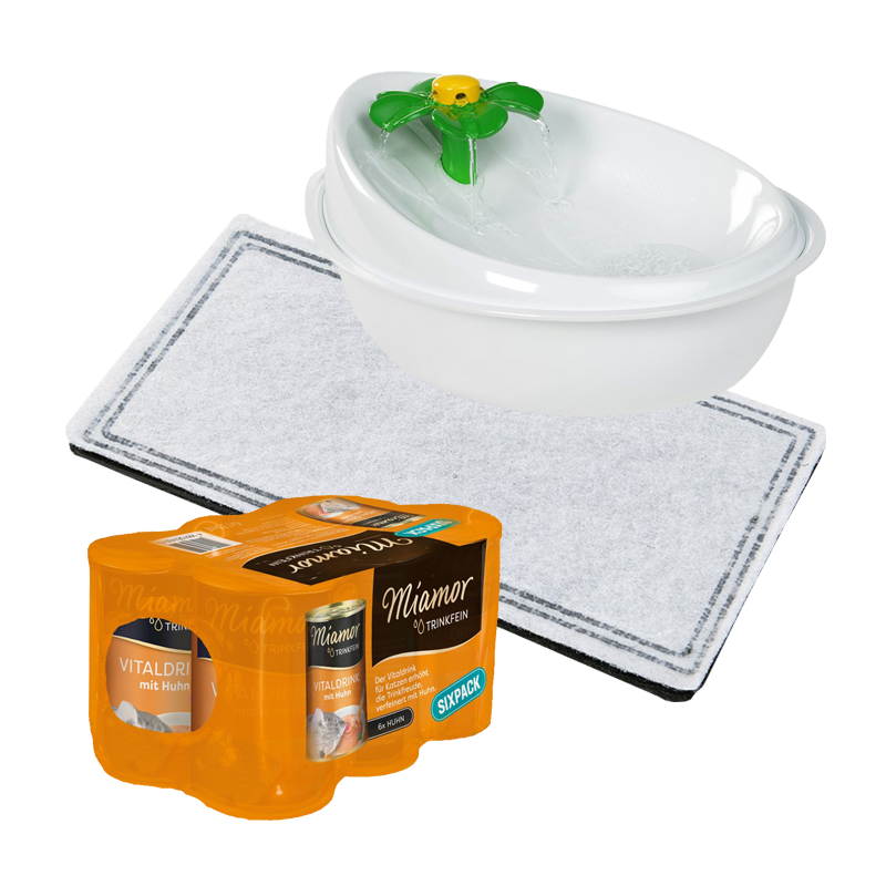 AniOne Trinkbrunnen AniOne Trinkbrunnen Flower Set