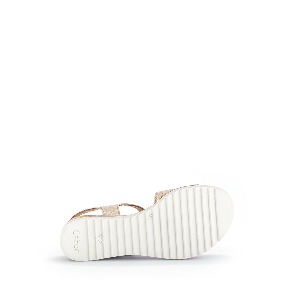 Gabor comfort Keilsandalette gold