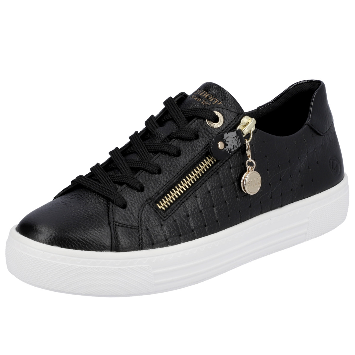 Remonte D0916 Sneaker Low schwarz
