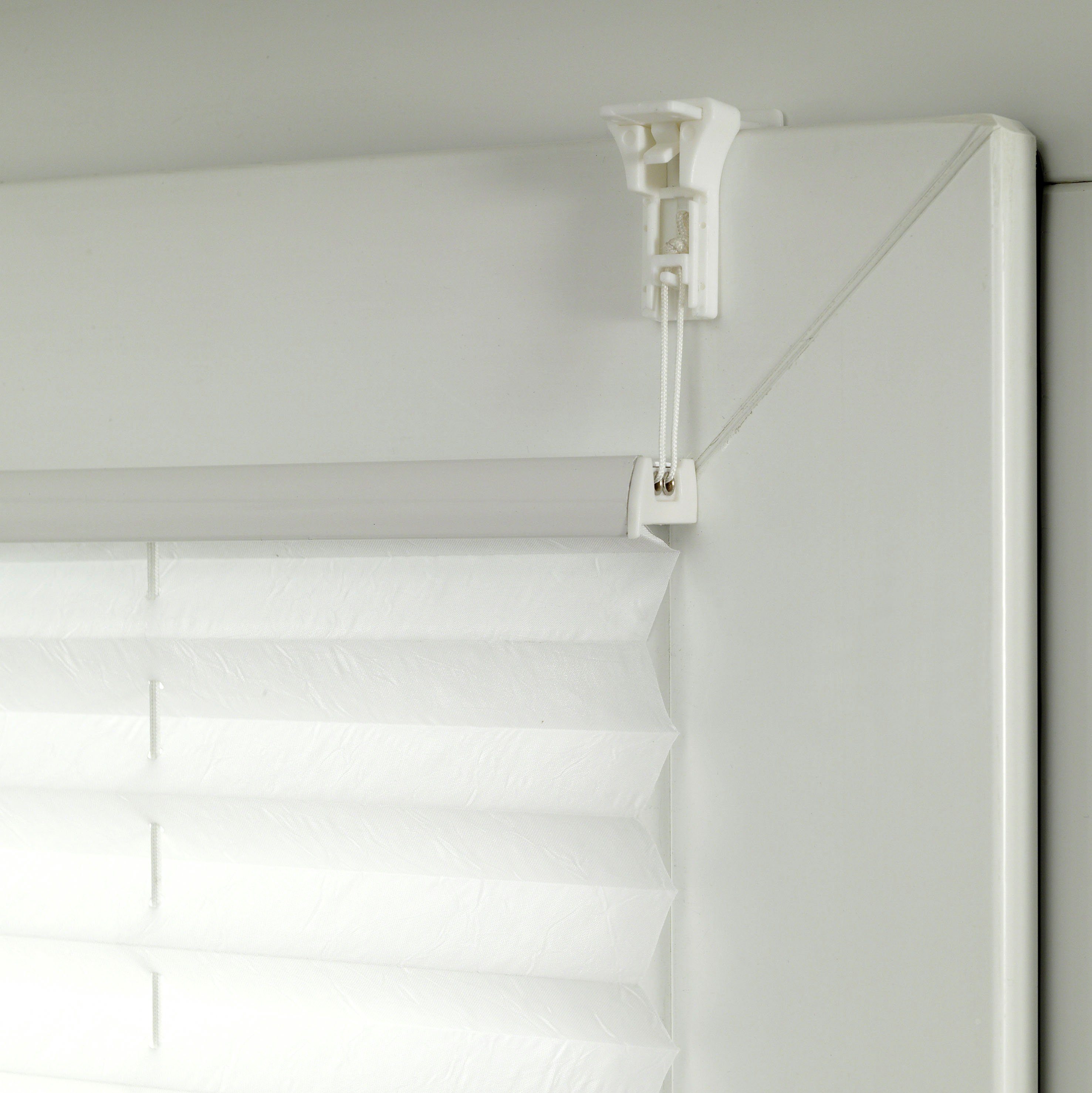 Plissee Easyfix Plissee Day + Night, GARDINIA, verdunkelnd, ohne Bohren, verspannt, Klemmfix, lichtdurchlässig und zugleich abdunkelnd mit Thermobeschichtung