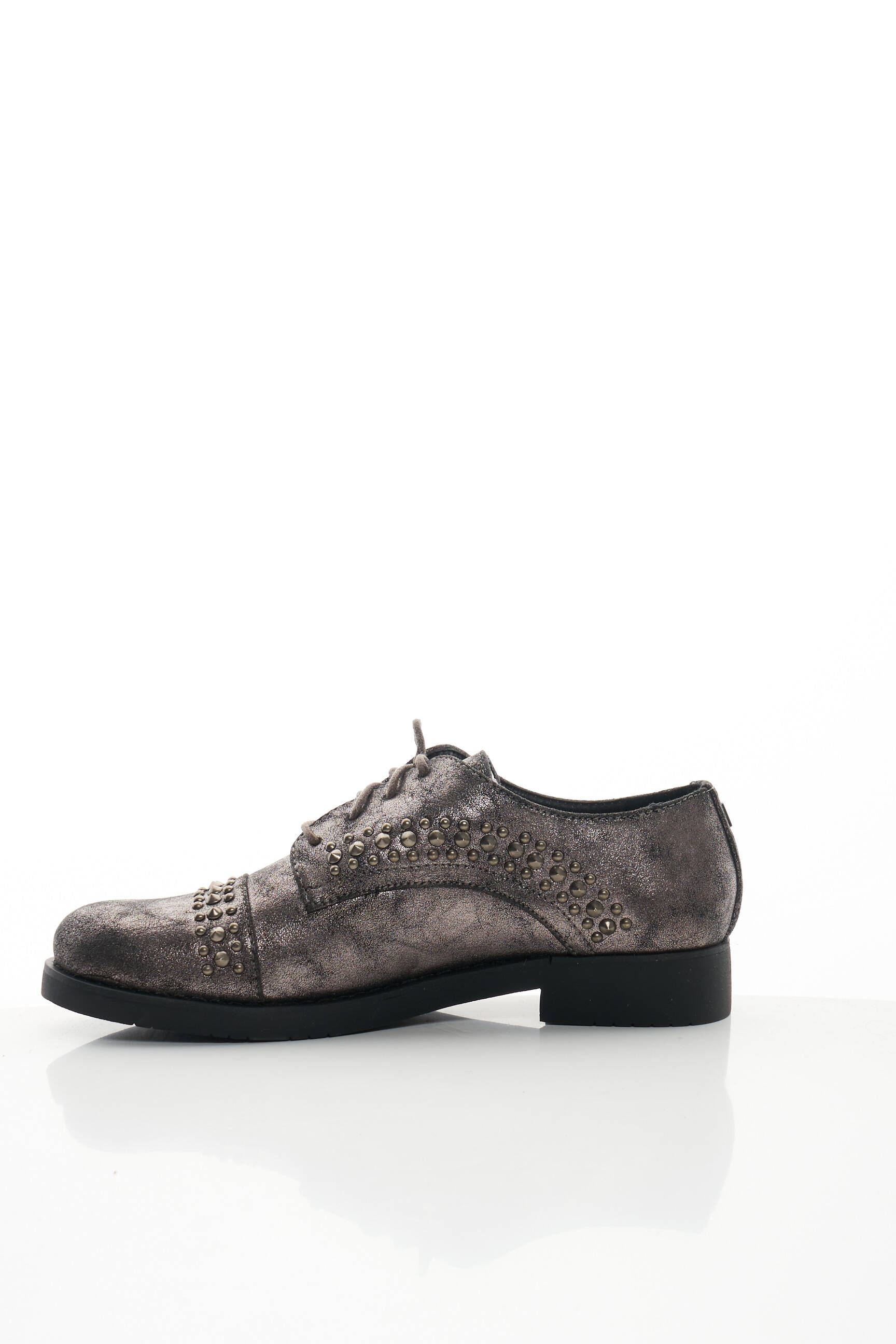 Vanessa Wu Derby Femme couleur gris