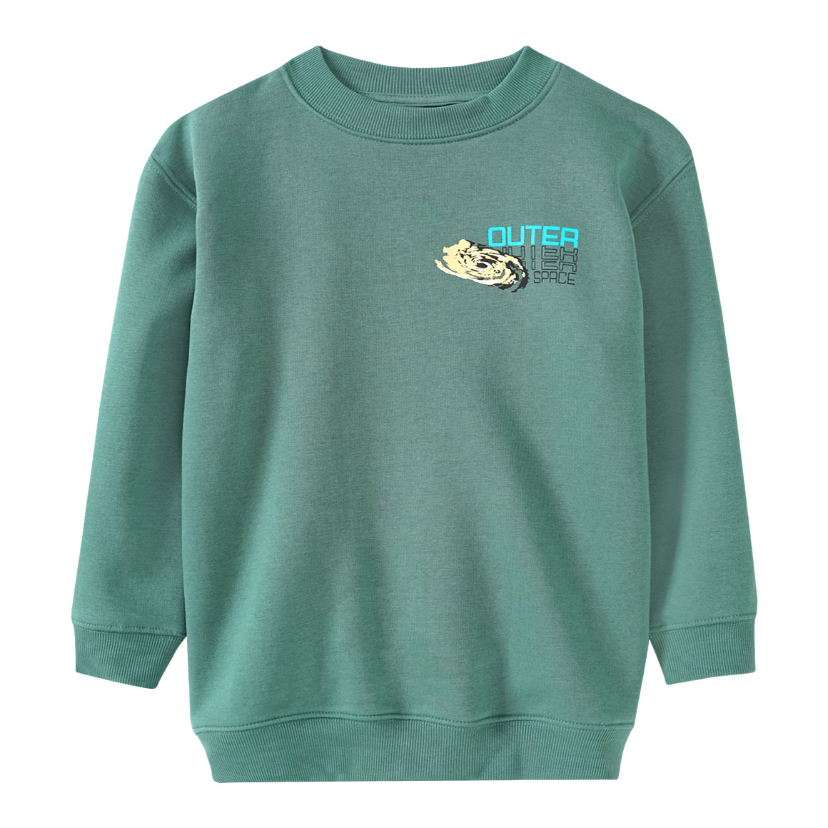 Jungen Sweatshirt mit großem Rückenprint