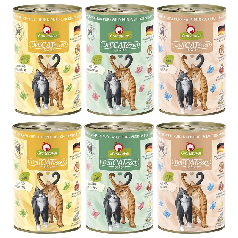 Probierpaket GranataPet DeliCatessen 6 x 400 g