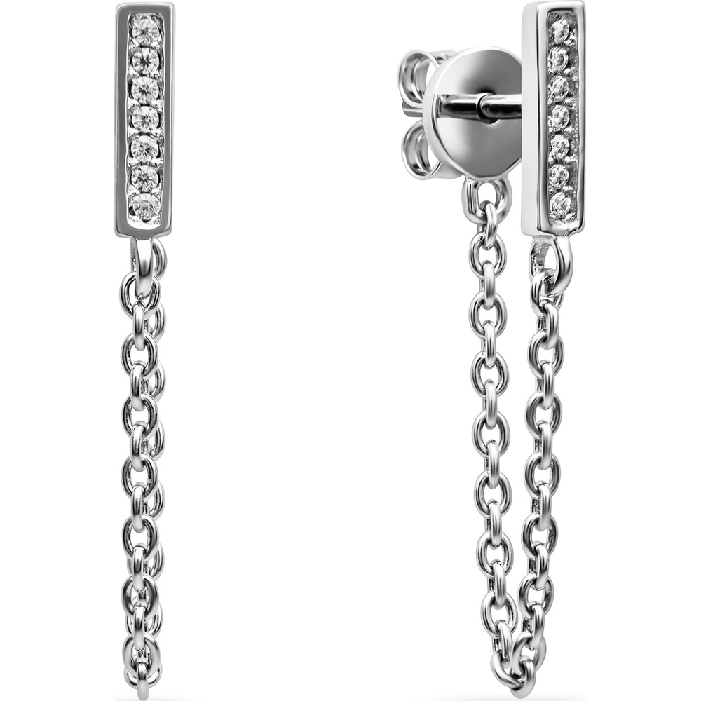 FAVS Boucles d'oreilles 925 Argent Boucles d'oreilles