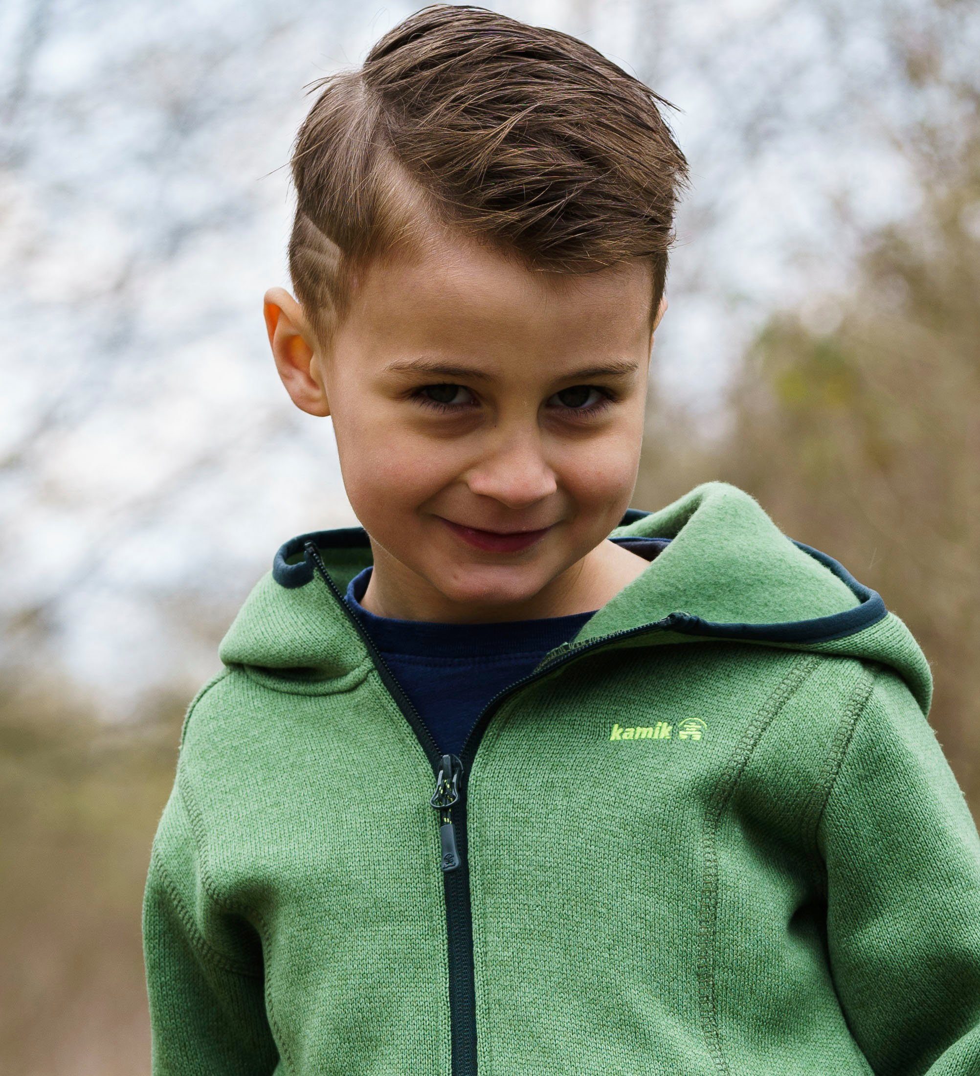 Kamik Strickfleecejacke RIVER - für Kinder
