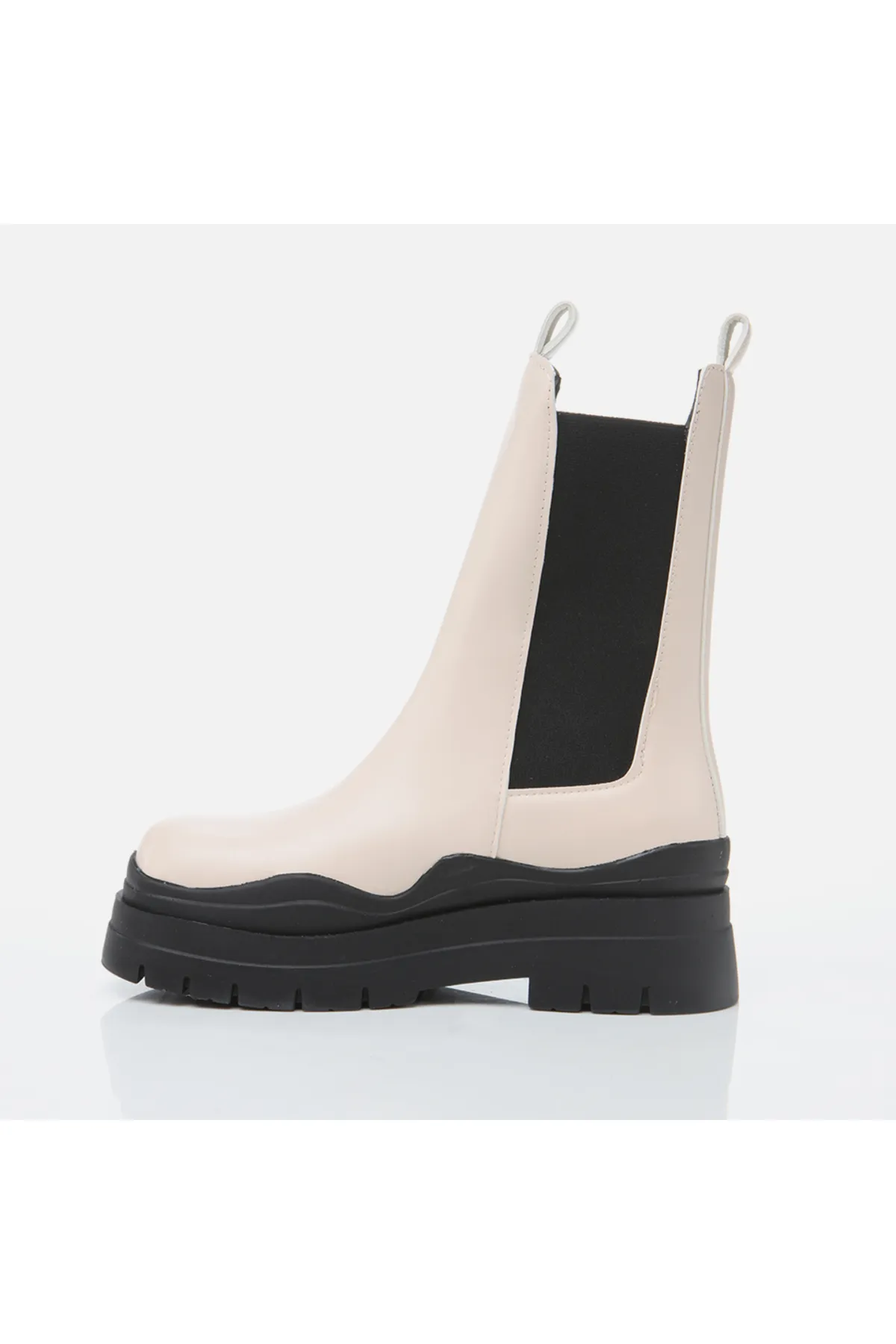 Yaya by Hotiç  Stiefelette - Beige - Flacher Absatz