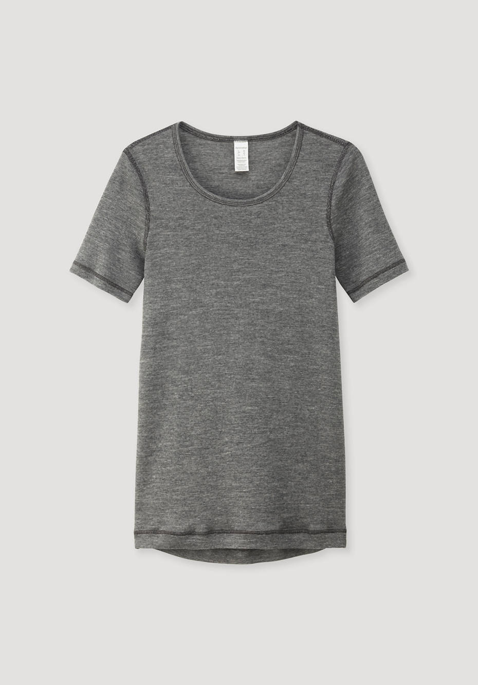 Halbarm-Funktionsshirt mit Bio-Merinowolle und Seide