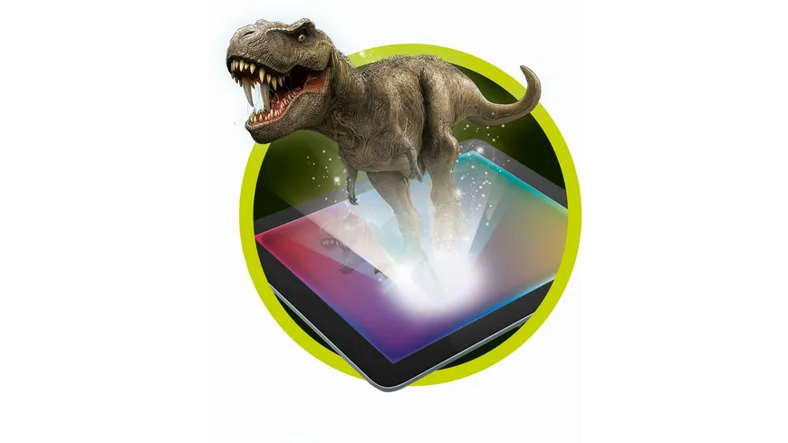 Clementoni - Galileo - Ausgrabungs-Set - T-Rex fluoreszierend