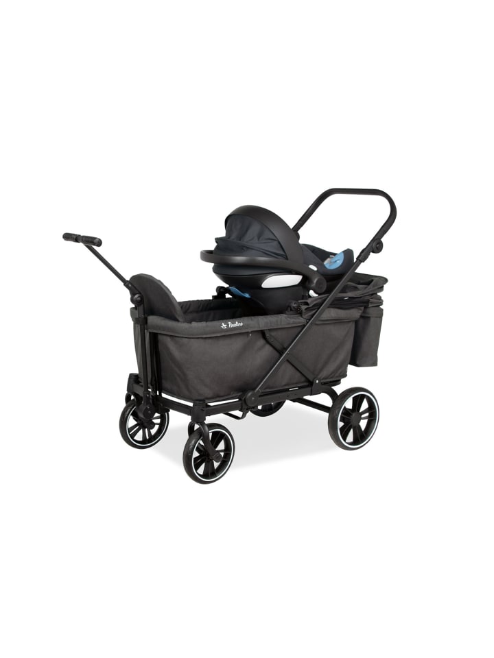 Pinolino 2-tlg. Babyschalen-Adapter für Klappbollerwagen 'Cruiser' in schwarz günstig kaufen onesize
