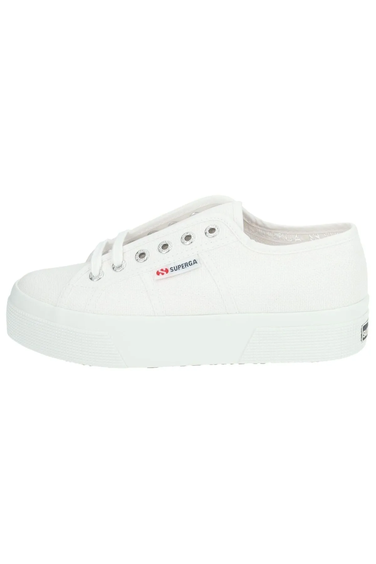 Superga  Sneaker - Weiß - Flacher Absatz