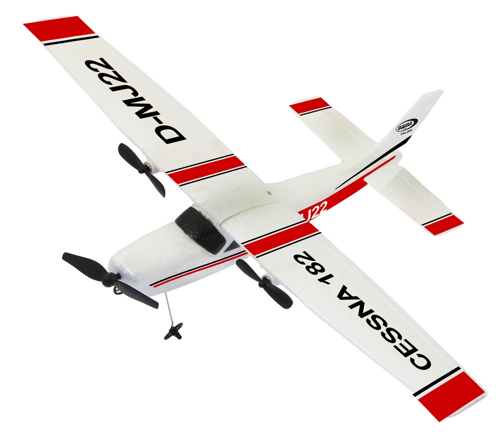 Jamara e.K. JAMARA-410190-Cessna 182 Flugzeug 2,4GHz Gyro 2CH