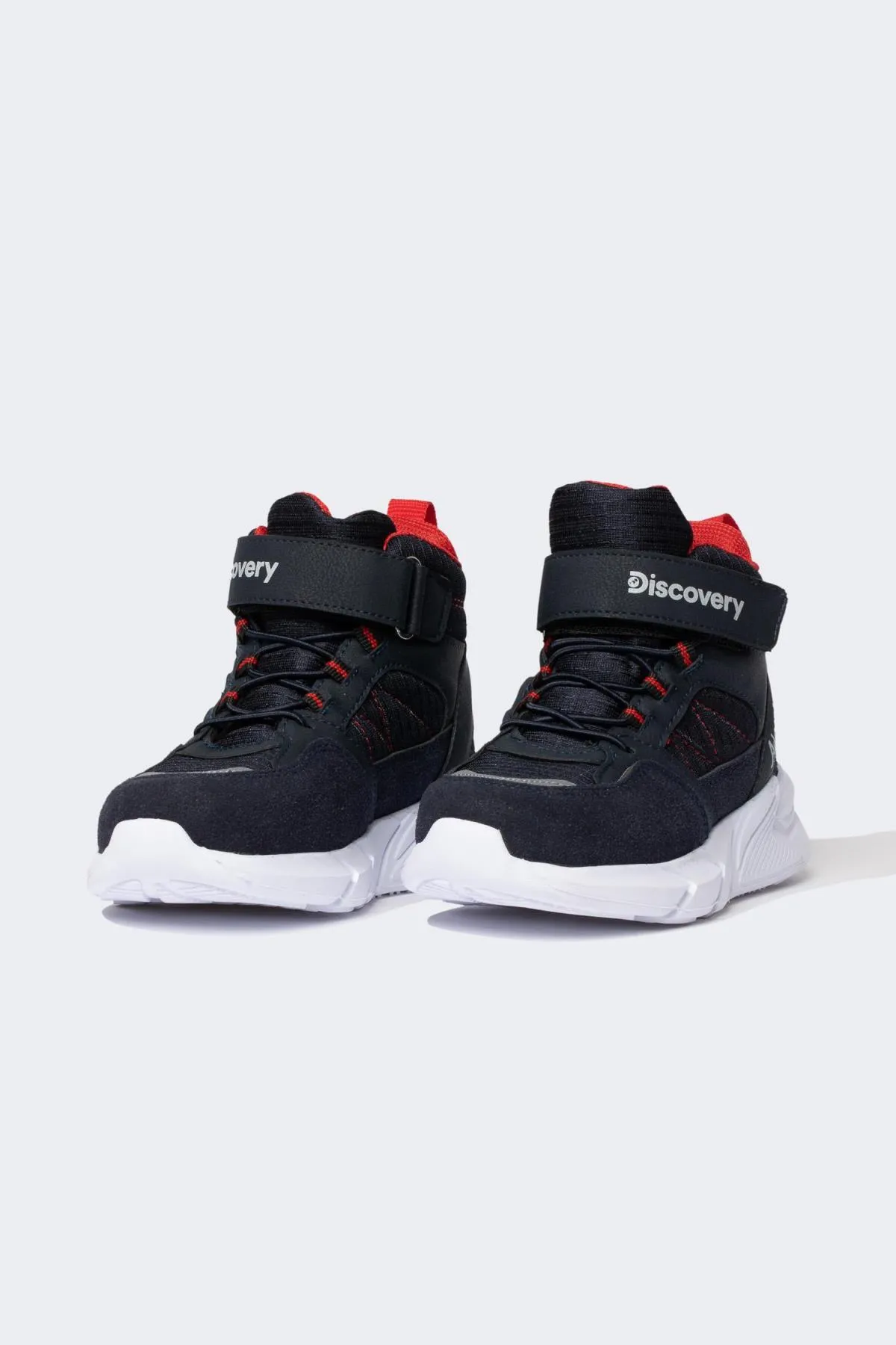 DeFacto  Jungen-Stiefel „Discover“ aus Kunstleder mit einem Riemen und hoher Sohle