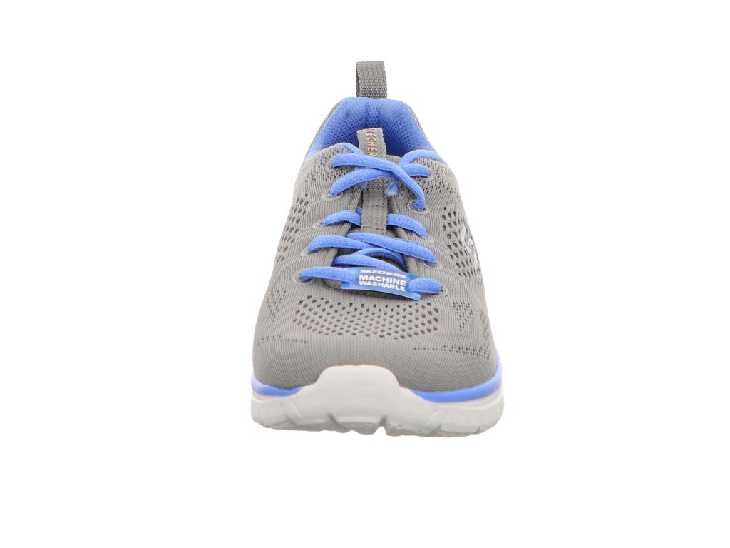 SKECHERS Freizeit Schnürer grau VIRTUE - KIND FAVOR