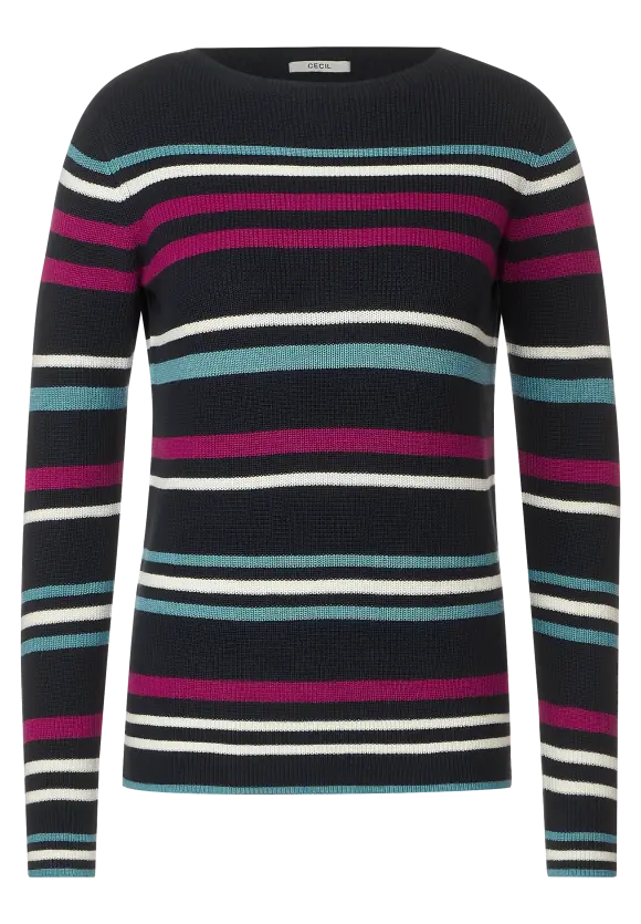 CECIL Multicolor Streifenpullover