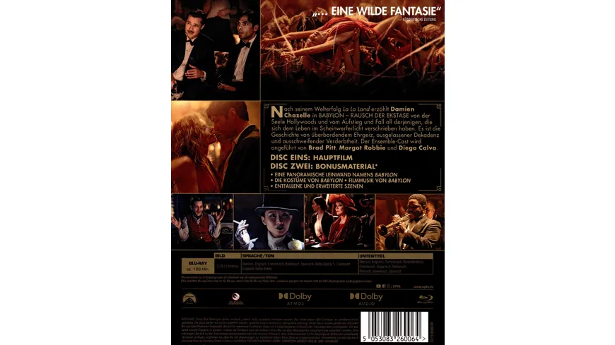 Babylon - Rausch der Ekstase  (+ Bonus-Blu-ray)