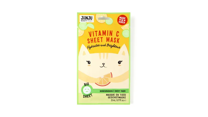 JIINJU Vitamin C Tuchmaske