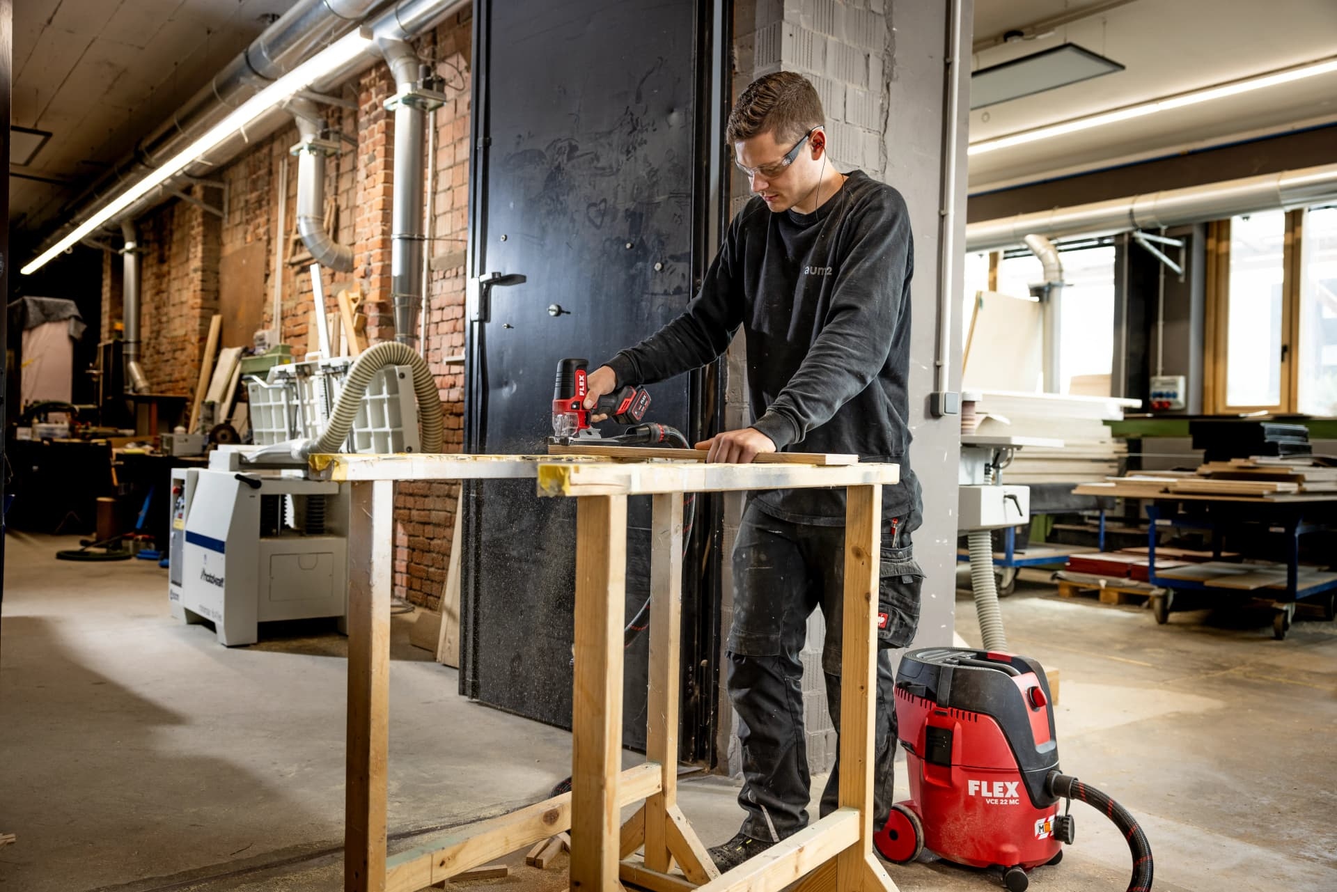 Flex-tools 531316 JSP 12-EC C Batteridrevet avskjæringssag 12 V ekskl. batteri og lader i eske