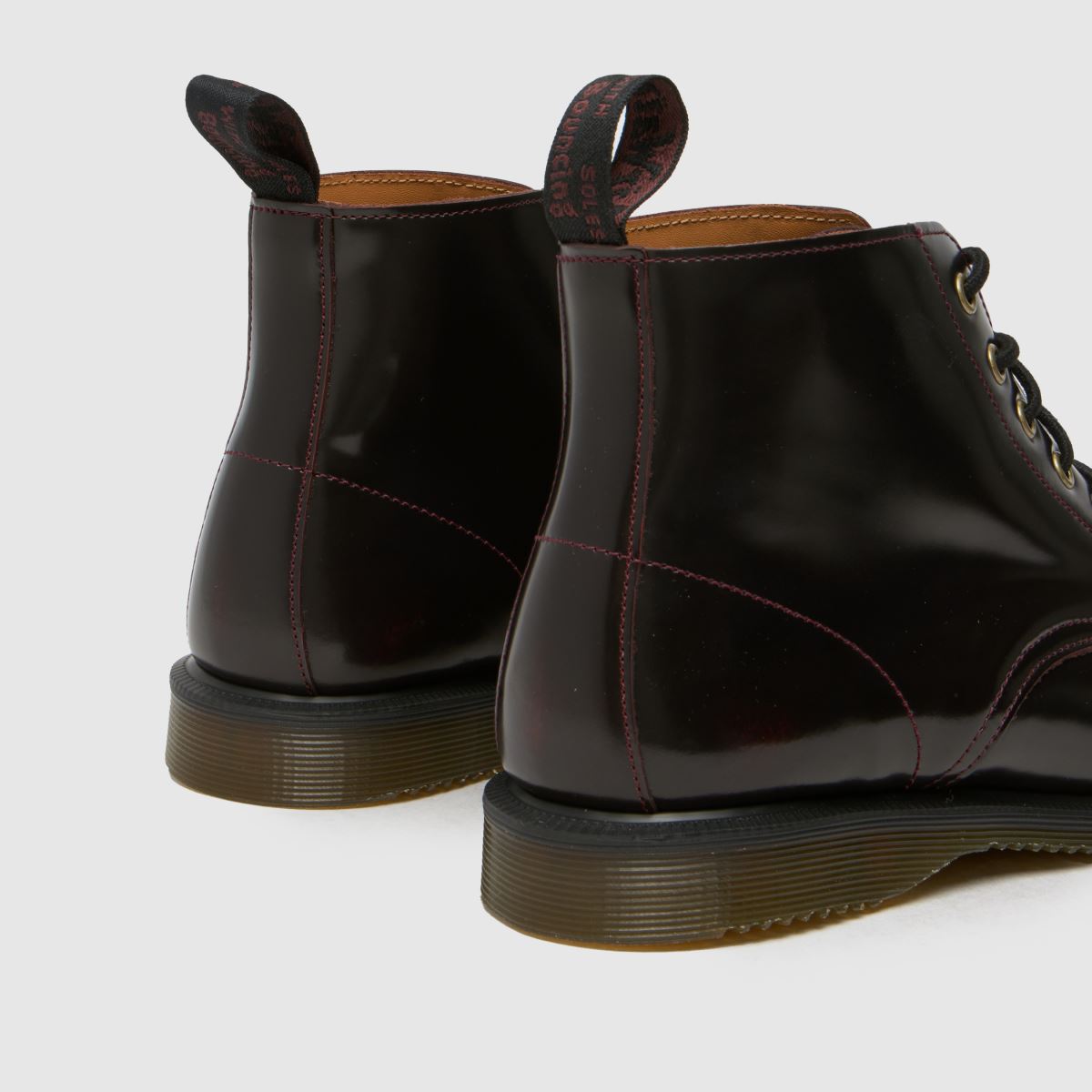 Dr. Martens Emmeline 5-szemű csizma bordó színben