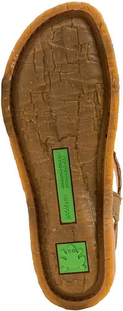 EL NATURALISTA Komfort Sandalen braun