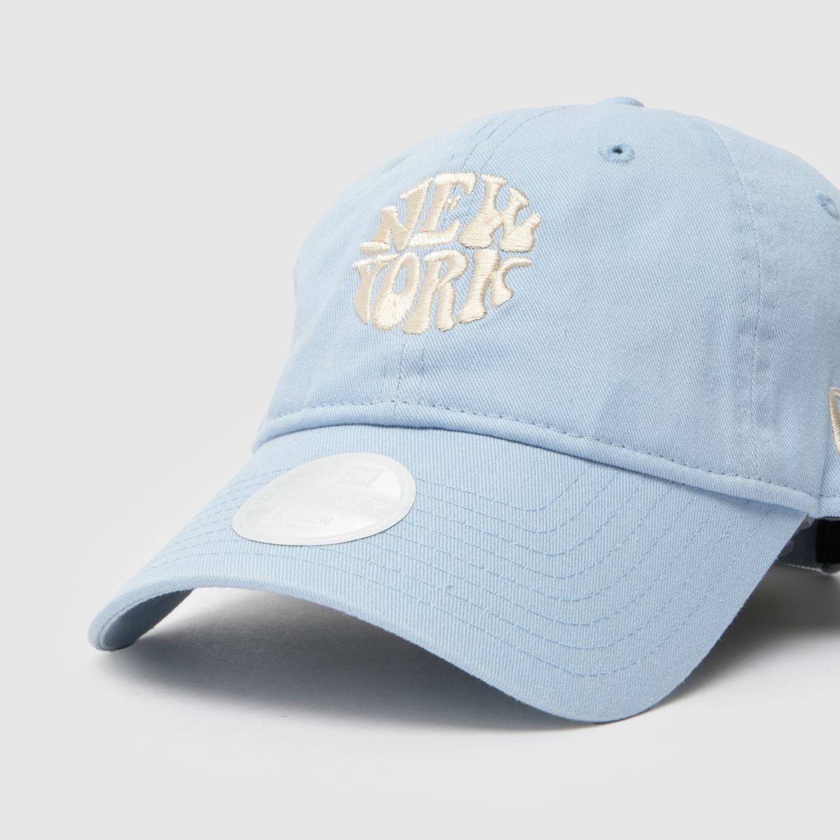 New Era blå city washed 9twenty-keps