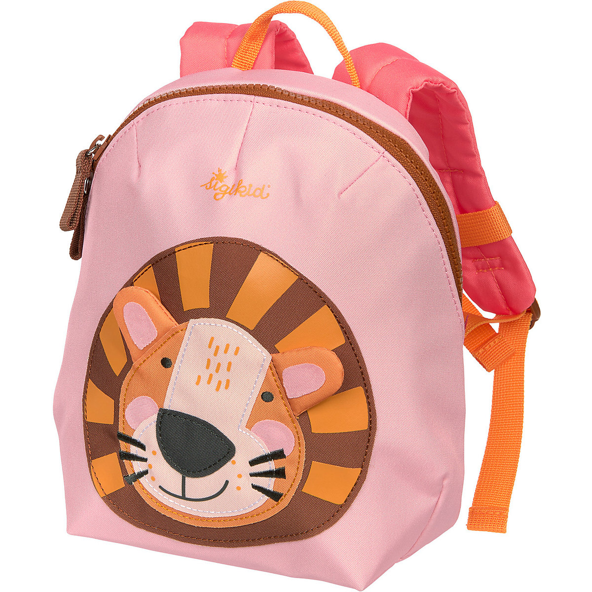 Mini-Kinderrucksack Löwe rosa