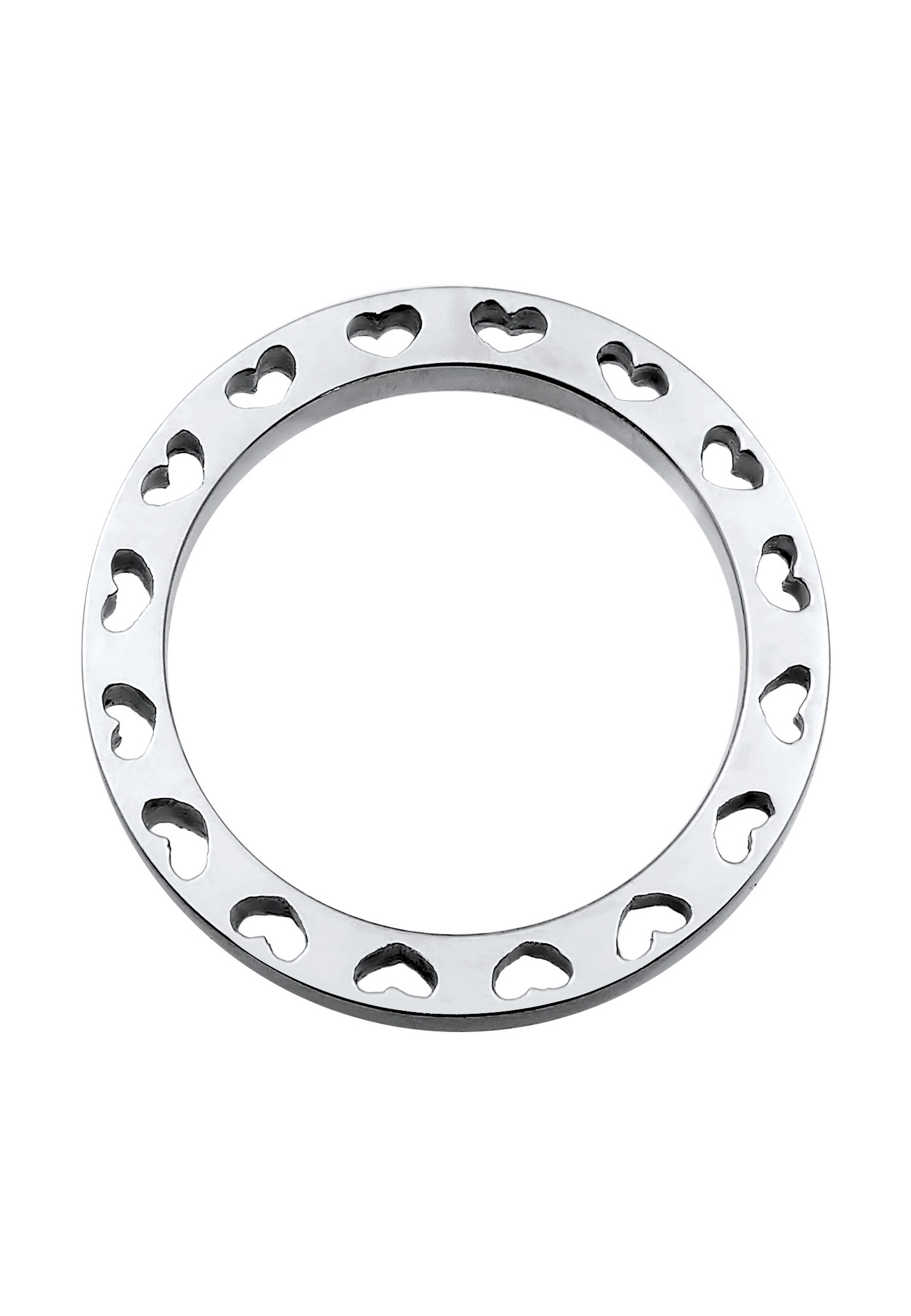 Elli Elegant Damering med Hjerteutskjæring - Sterlingsølv (925/1000)