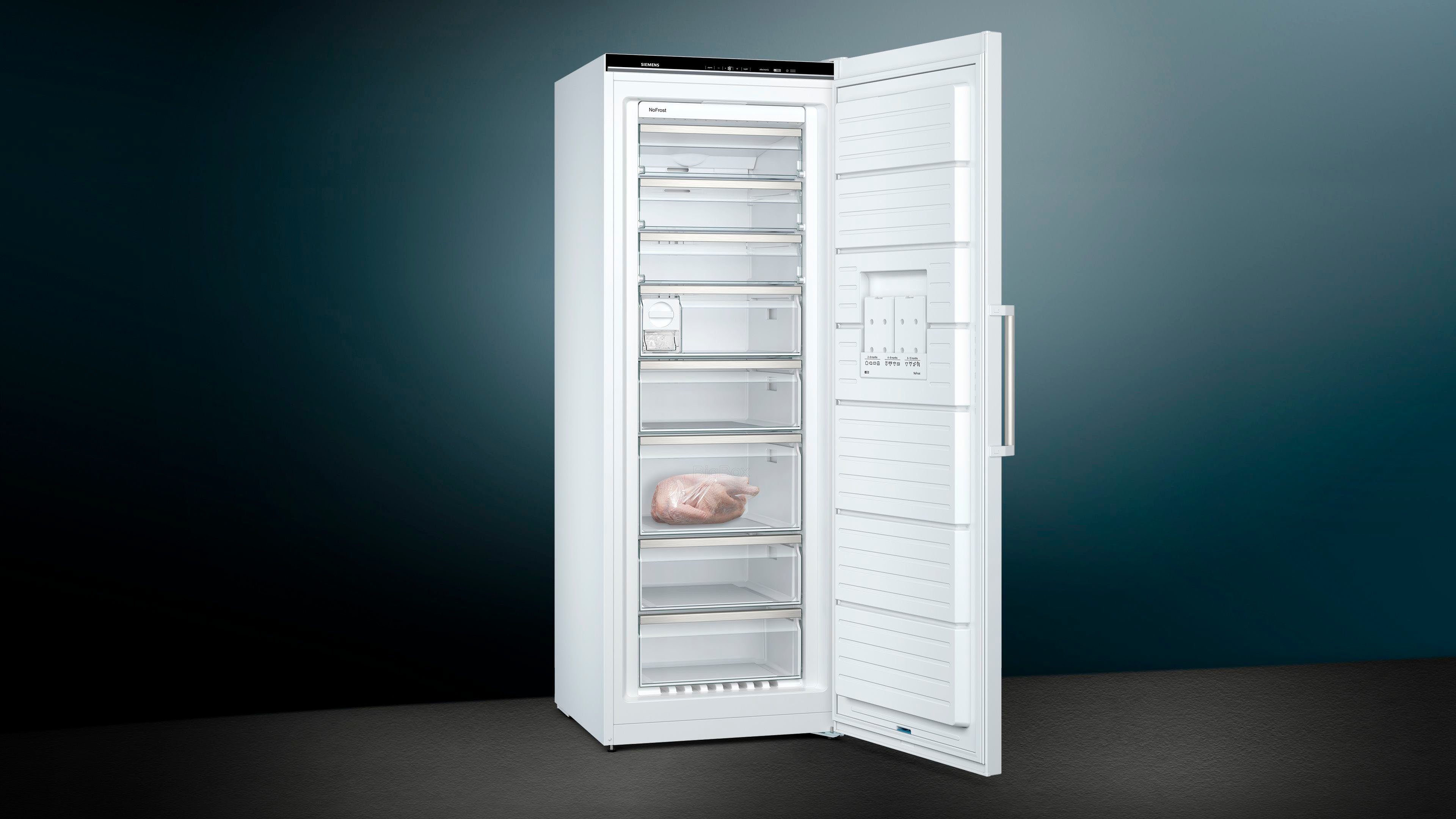 SIEMENS Gefrierschrank GS58NAWDV, 191 cm hoch, 70 cm breit