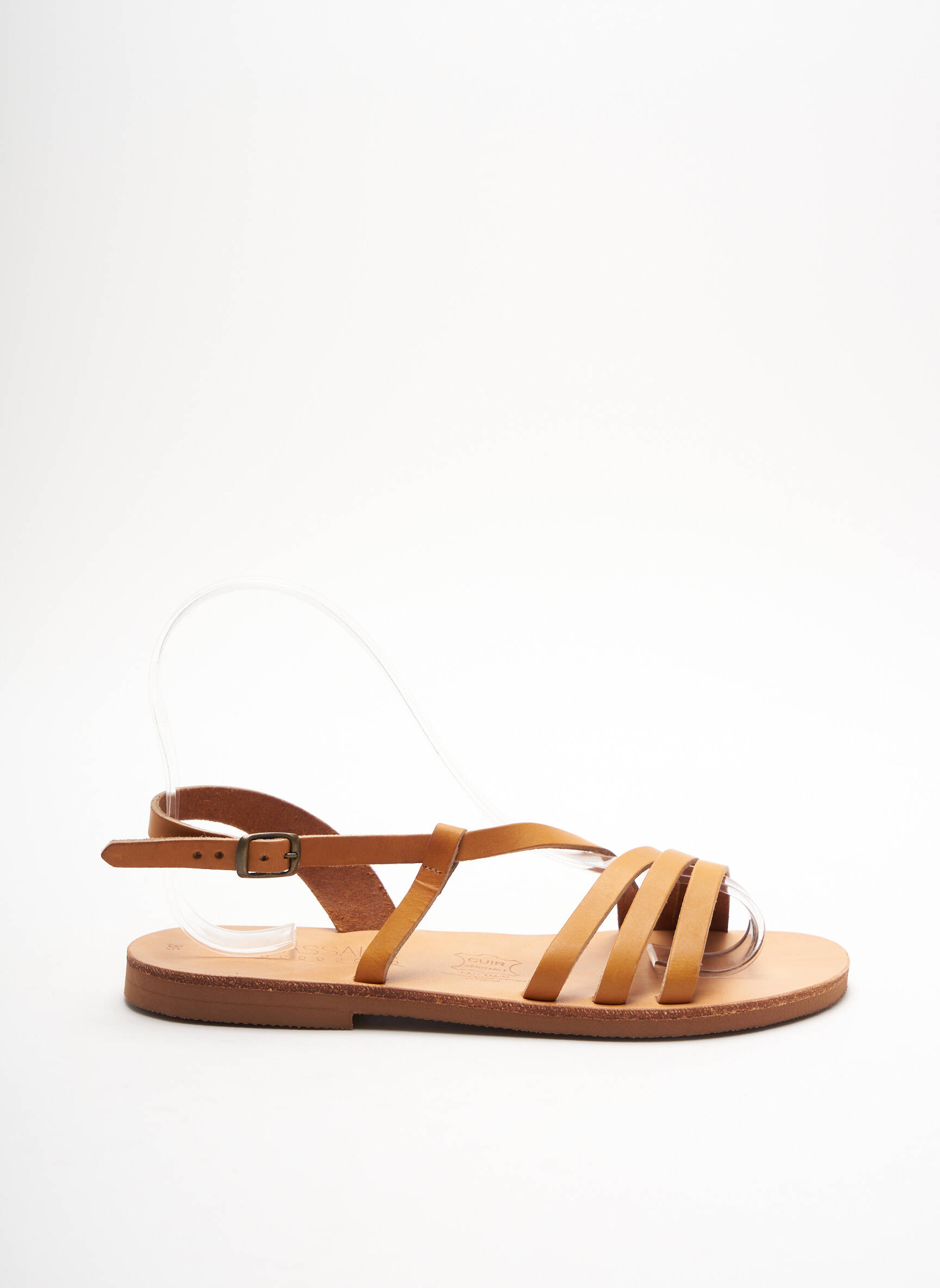 Massalia Sandales Nu Pieds Femme couleur marron