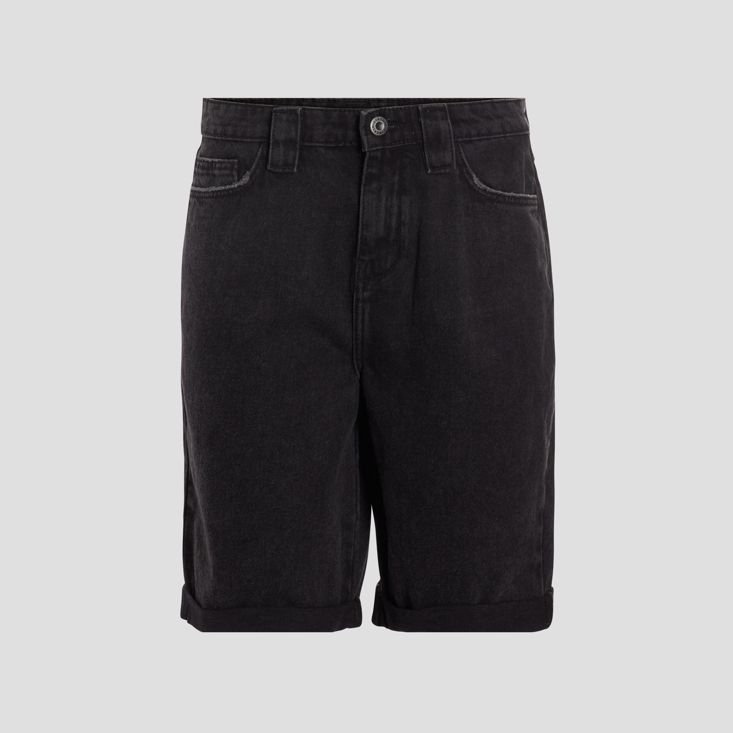 Bermuda droit noir femme | La Halle
