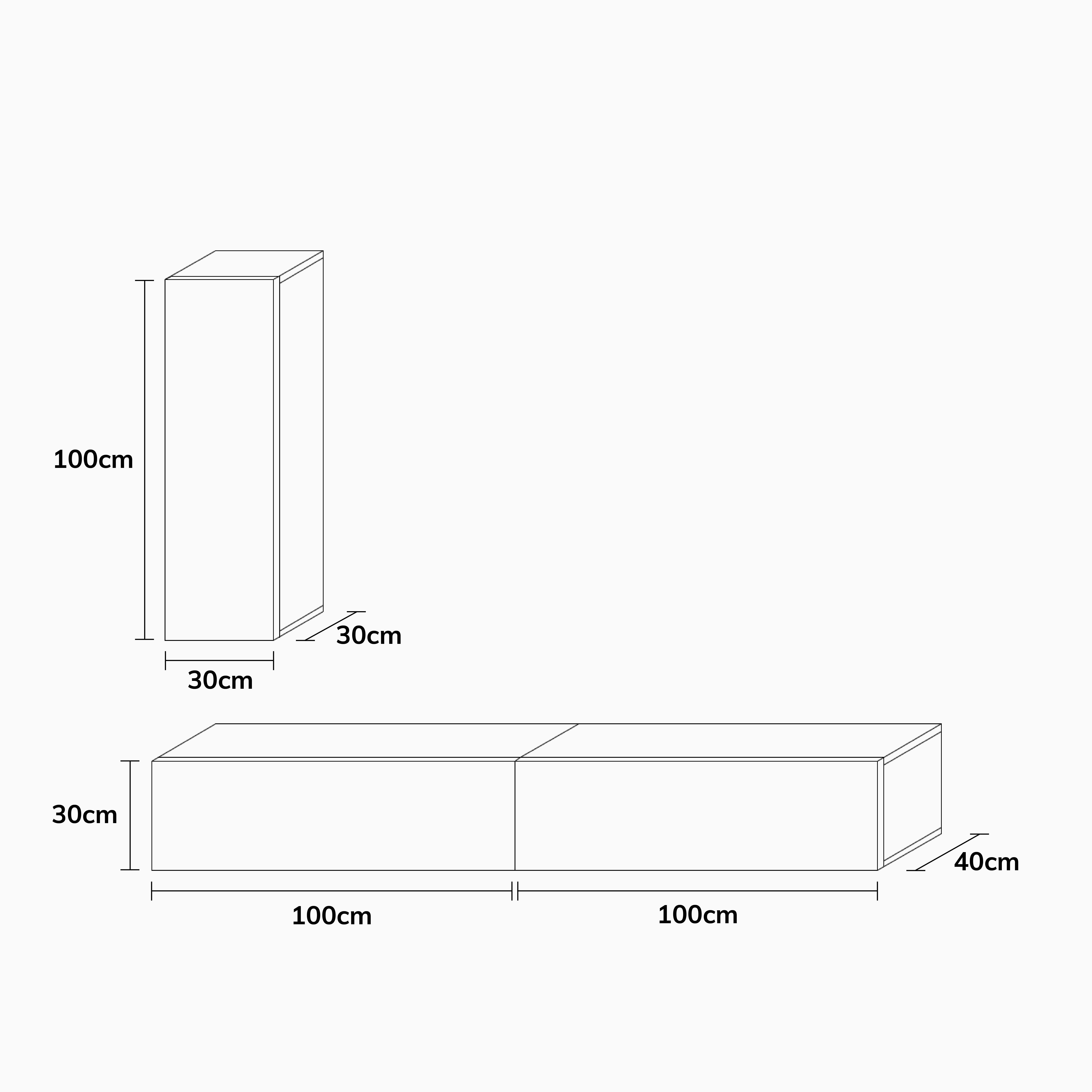 Wuun TV-Board Wuun® Somero Lowboard Tv-Board Wohnwand SW5