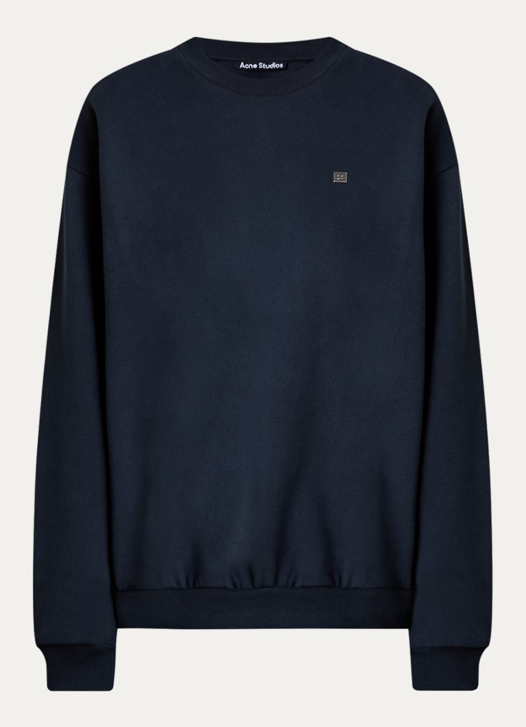 Pulover lejer cu sigla Acne Studios