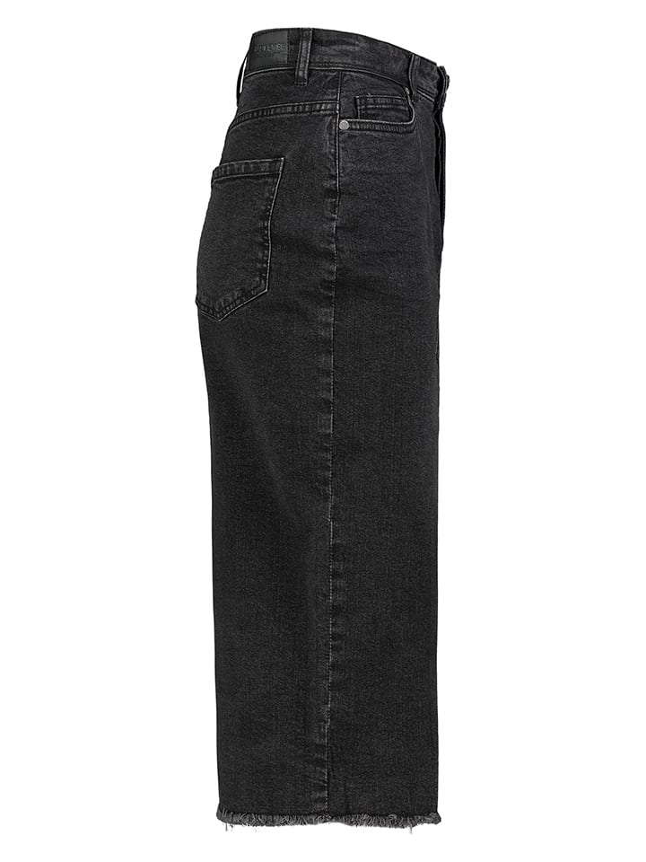 Sublevel Jeansrock in Schwarz günstig kaufen