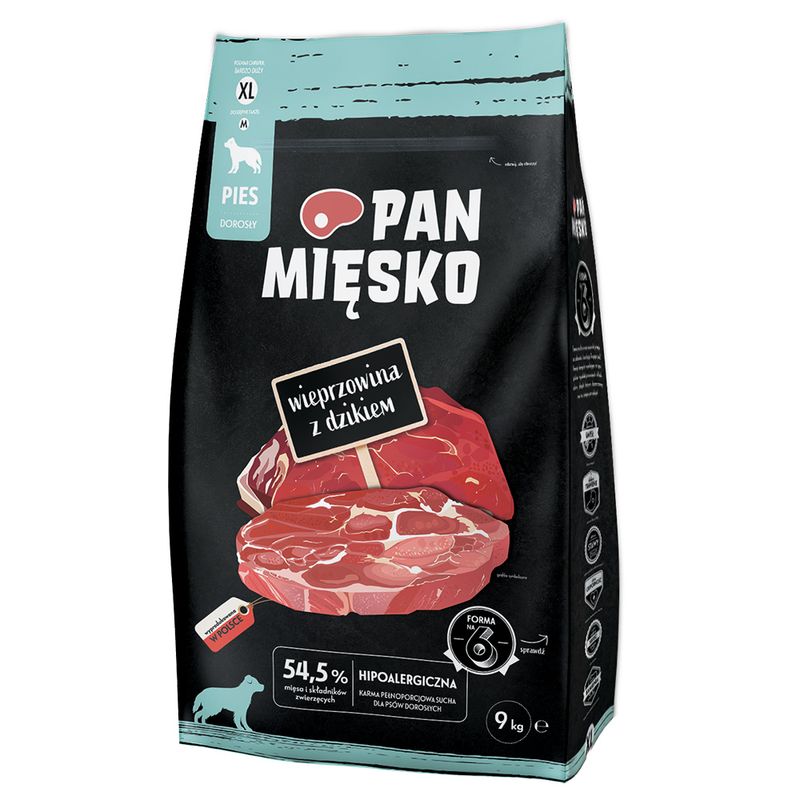 Pan Mięsko XL Schwein mit Wildschwein