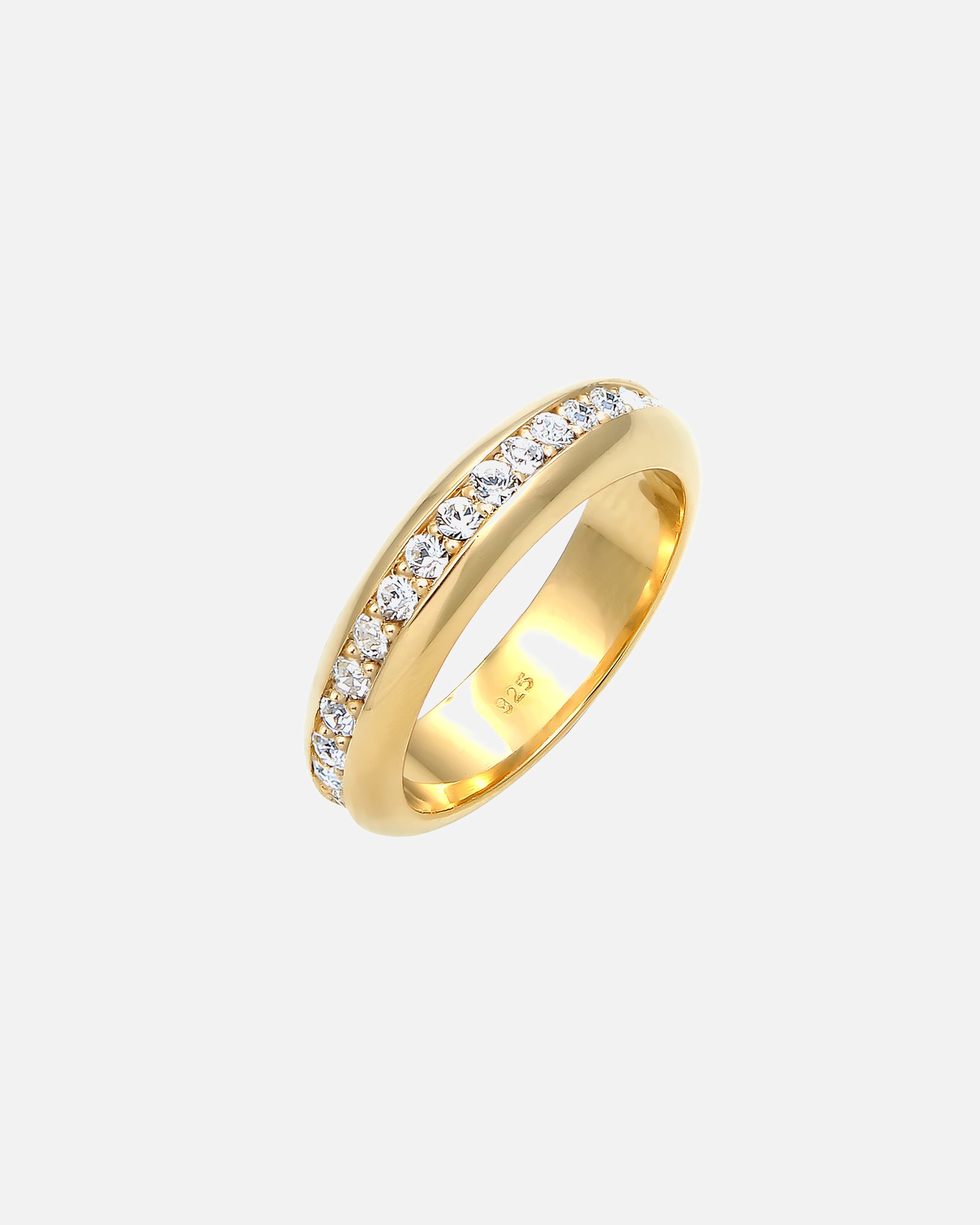 Elli PREMIUM Women's Cocktail Ring with Crystals in 925 Sterling Silver