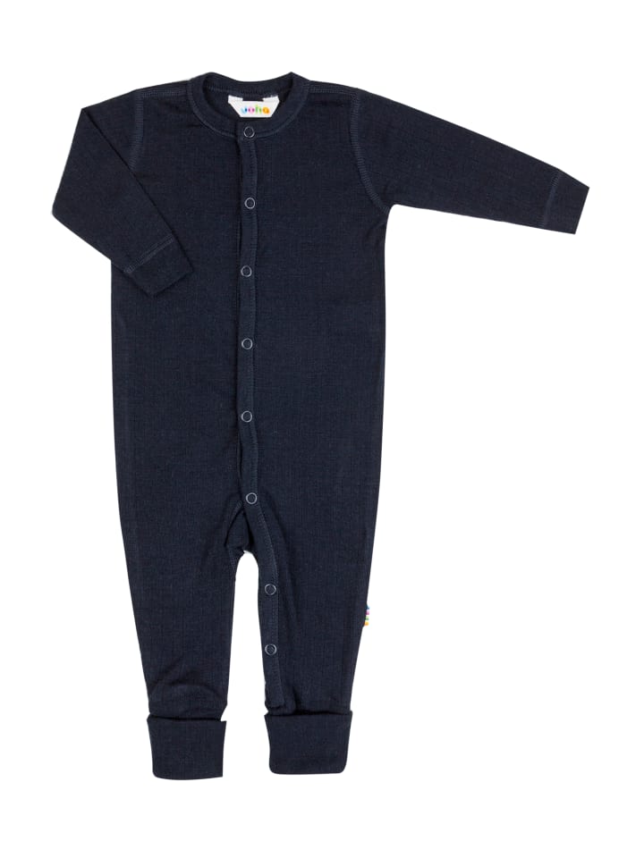 Joha Schlafoverall Merino-Wolle in navy günstig kaufen