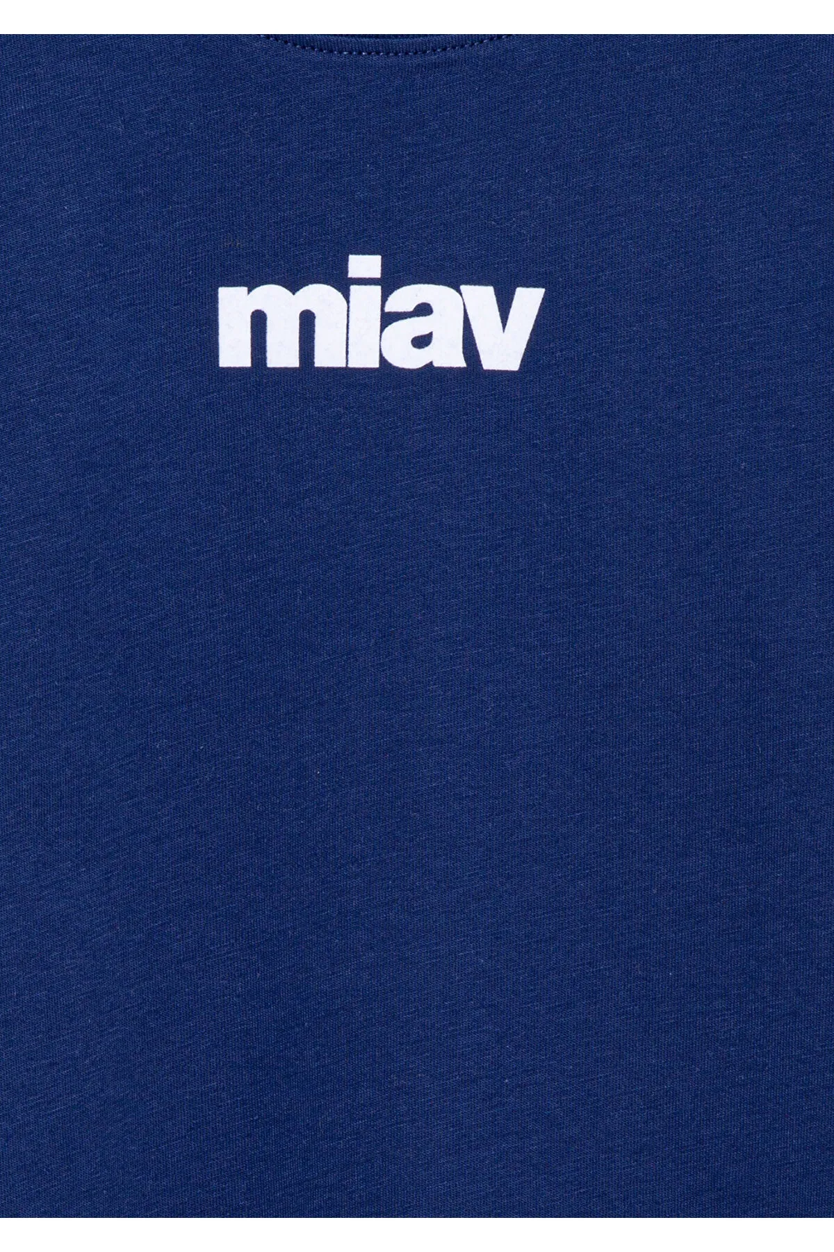 Mavi  Marineblaues Kinder-T-Shirt mit Miav-Aufdruck, reguläre Passform / reguläre Passform6633270722