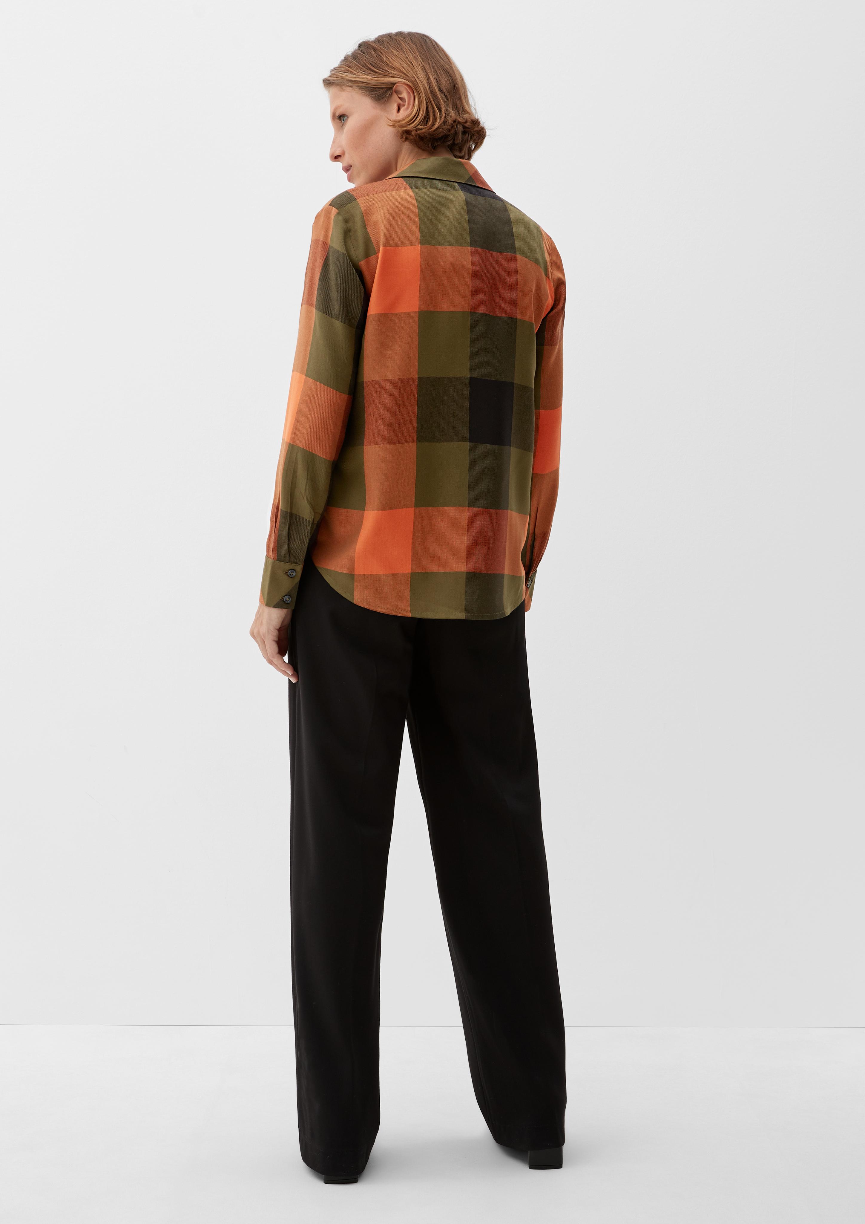 Bluse mit Karomuster  2120721-79N0