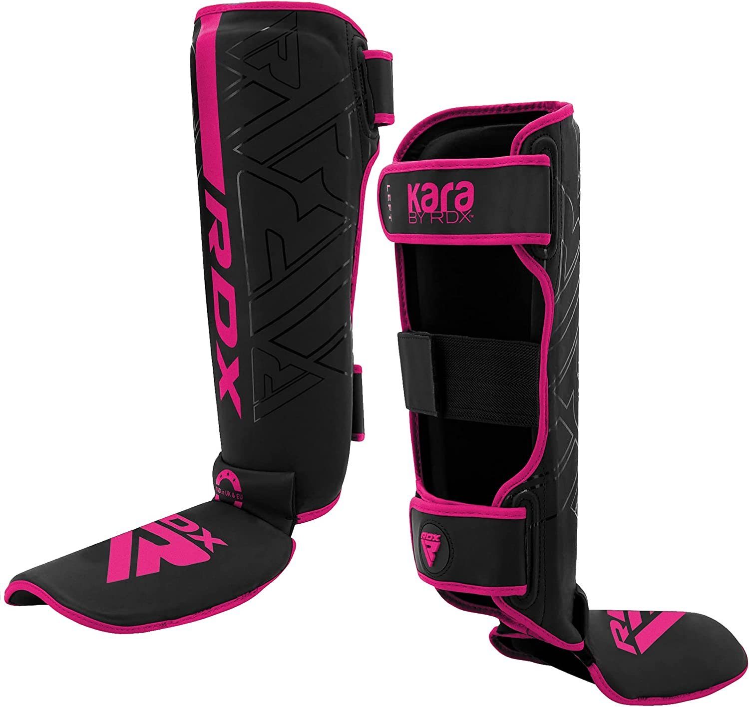 RDX Sports Schienbeinschutz RDX Schienbeinschoner für Kickboxen, MMA Fighting und Training Pads