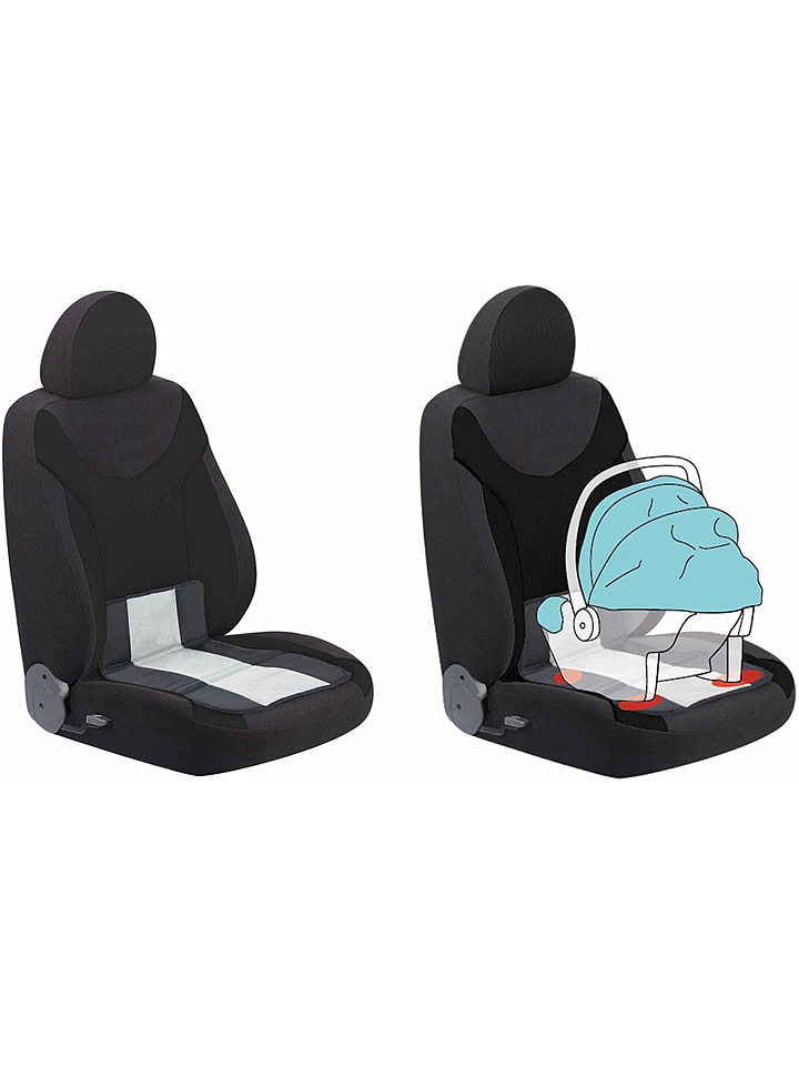 The Home Deco Kids Autositz-Schutzunterlage in Grau - (L)62,5 x (B)46 cm günstig kaufen onesize