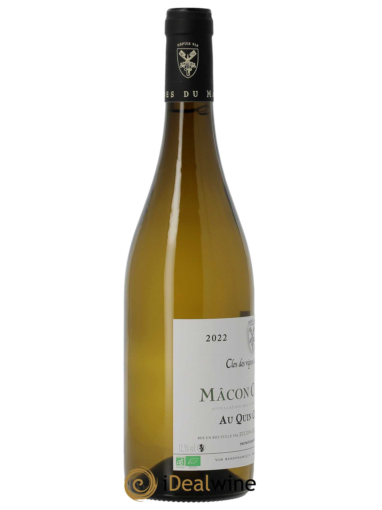 Mâcon-Cruzille Au Quin Château Les Vignes du Maynes  2022 - Lot de 1 Bouteille