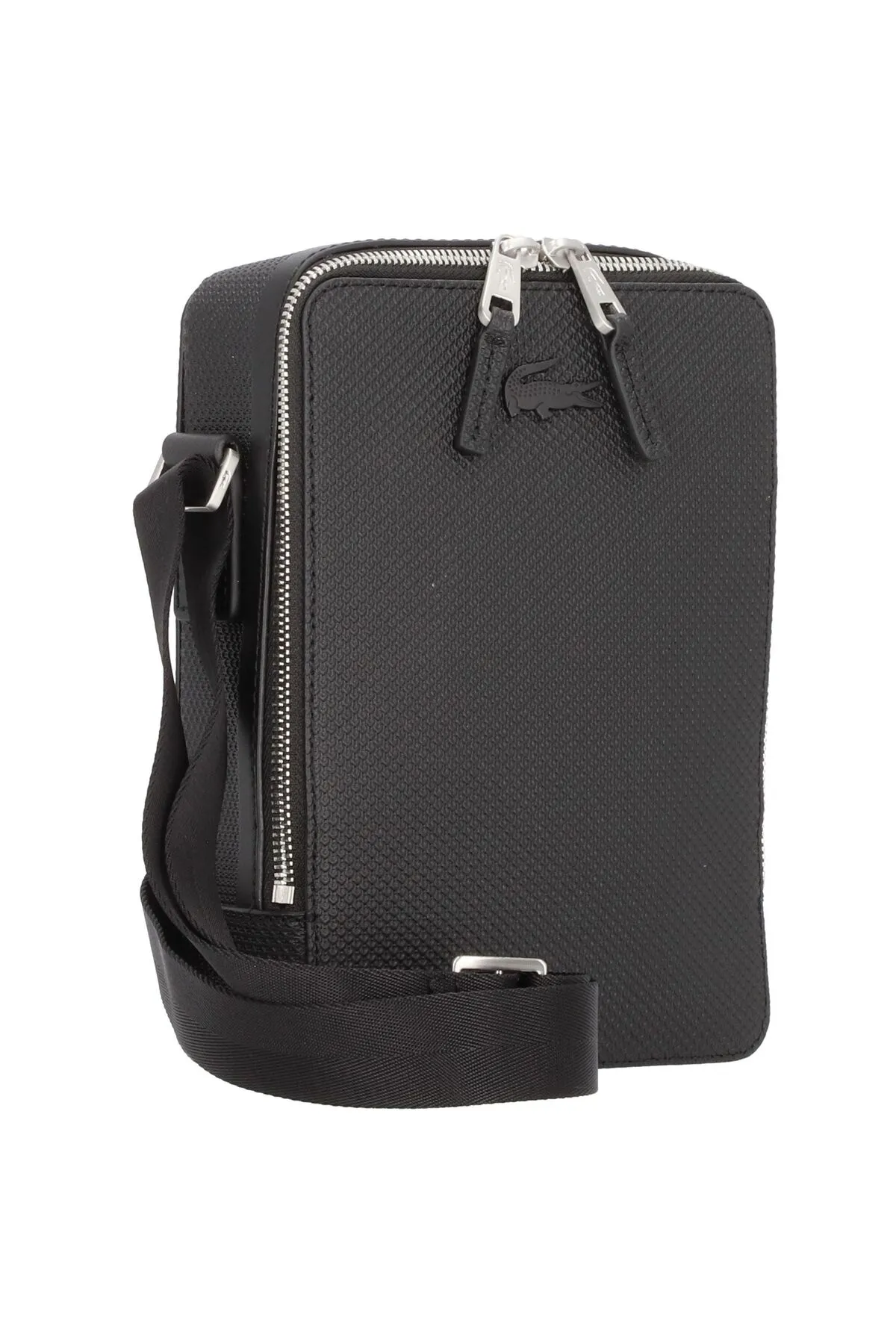 Lacoste  Chantaco Umhängetasche Leder 17 cm
