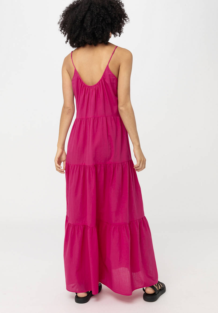 Crêpe-Kleid aus reiner Bio-Baumwolle