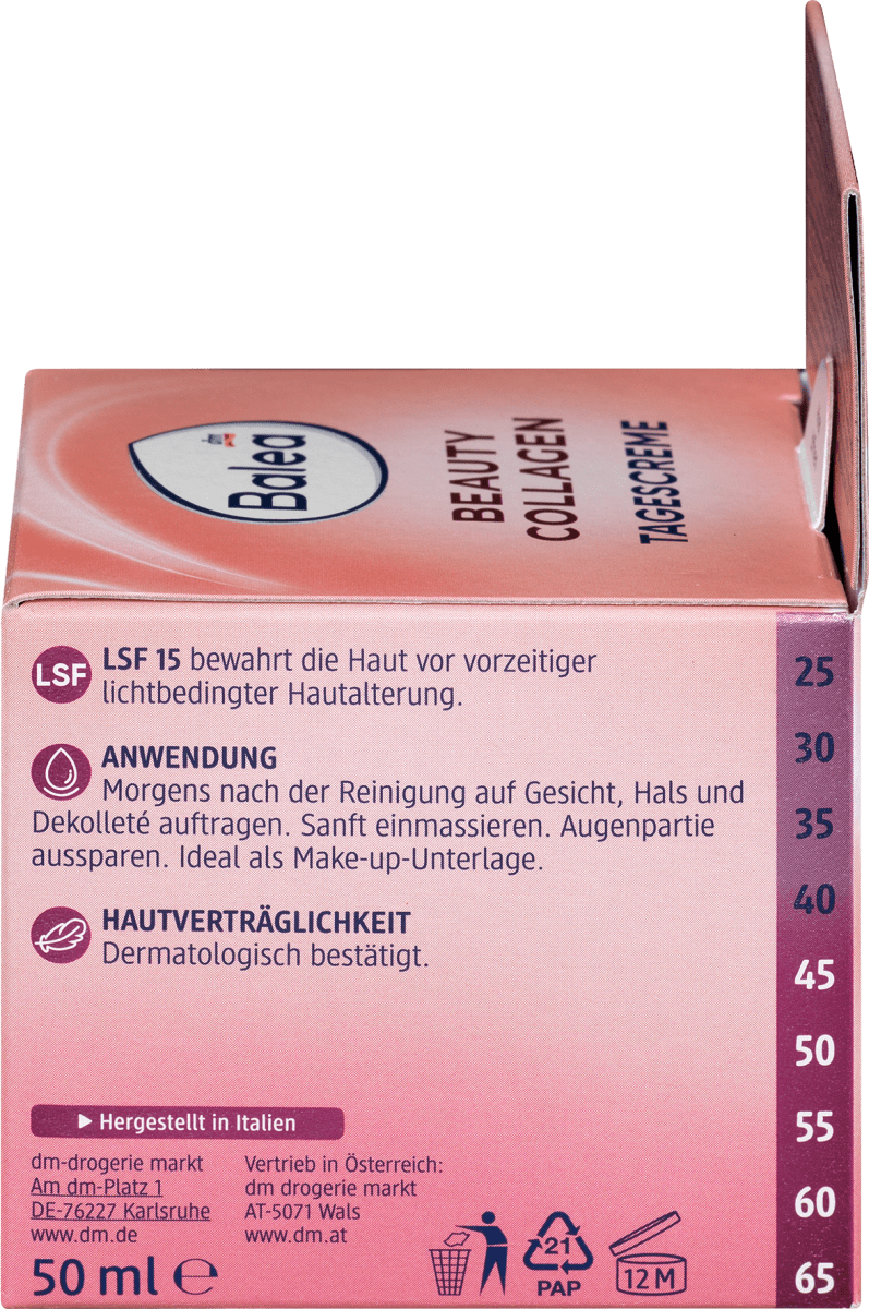 Gesichtscreme Beauty Collagen LSF15, 50 ml