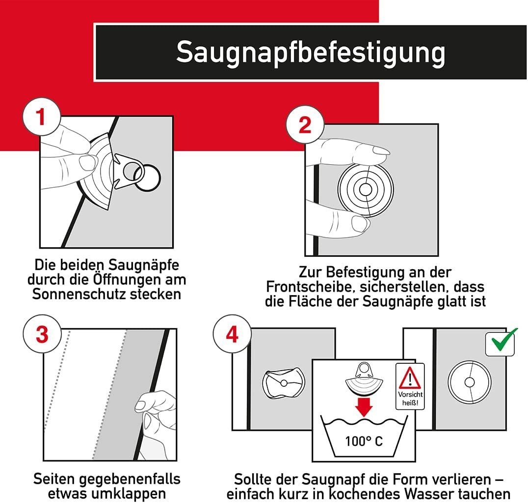 MORRENT Autosonnenschutz Frontscheibenabdeckung UV Sonnenschutz Windschutzscheibenabdeckung