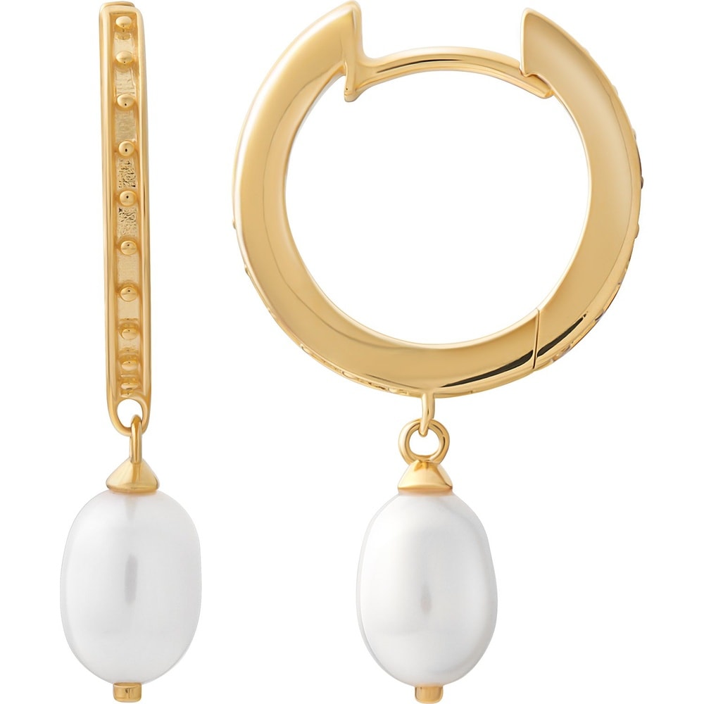 caï Créoles 925 Argent Boucles d'oreilles