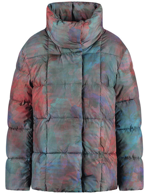 Outdoorjacke mit versteckter Kapuze